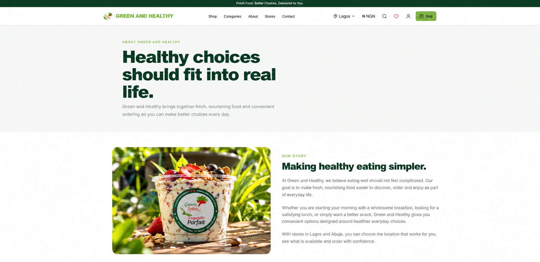 Green and Healthy